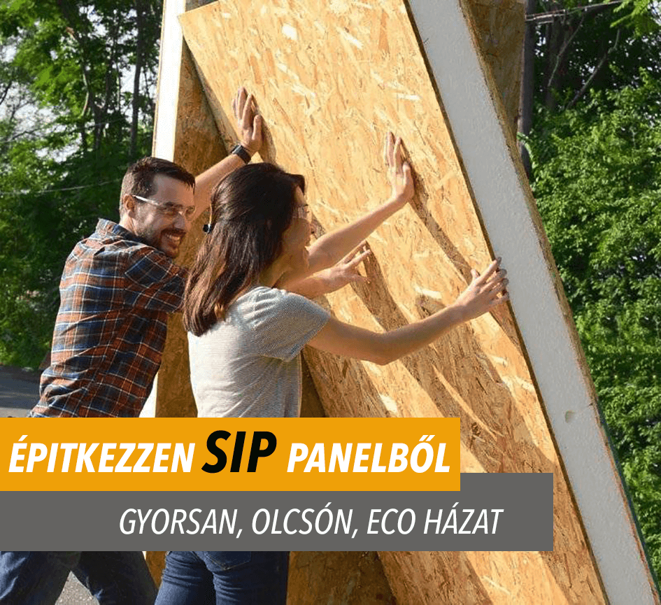 gyorsan olcsóm eco házat SIP ház