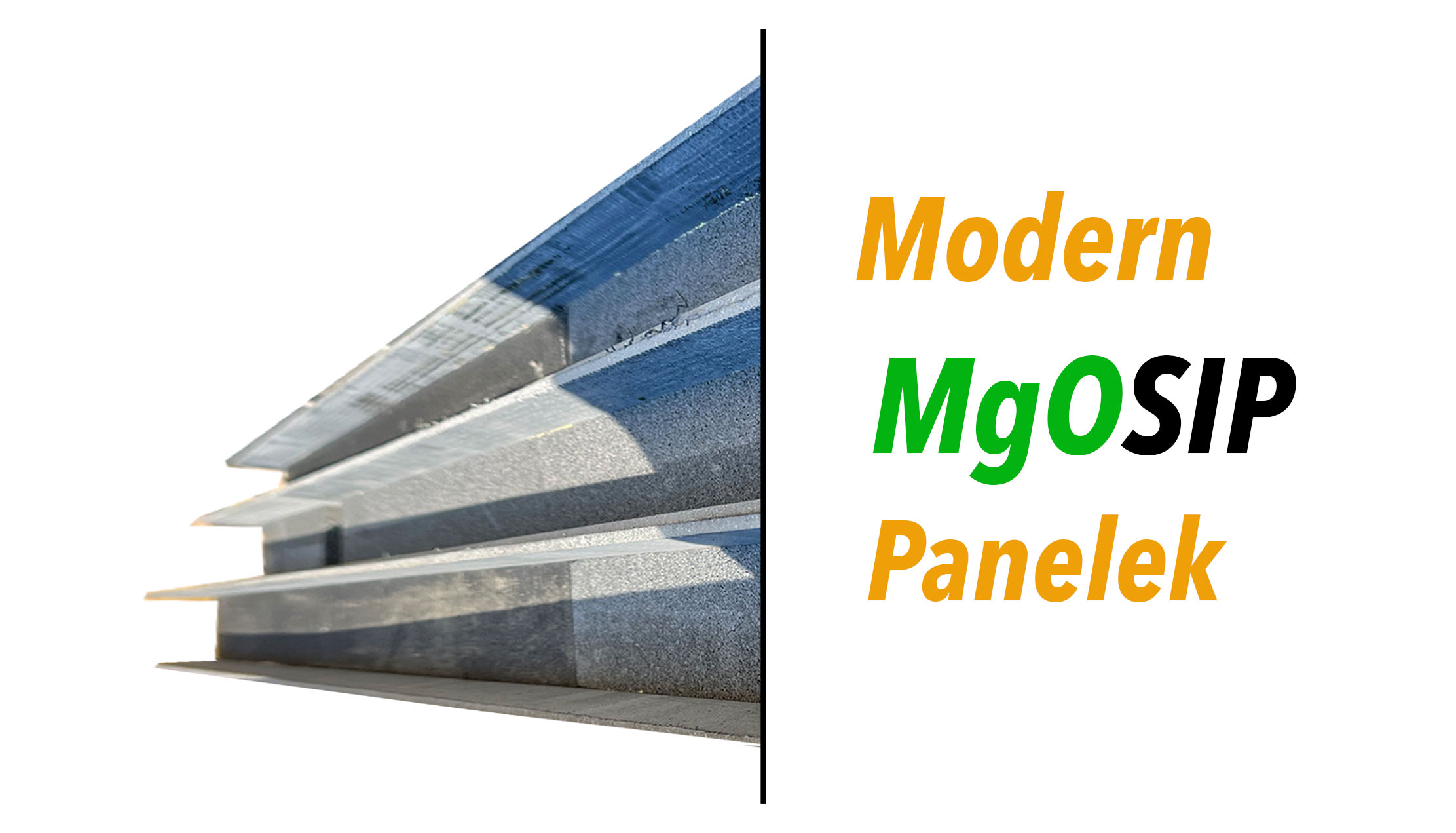MgO (magnézium-oxid) SIP panel